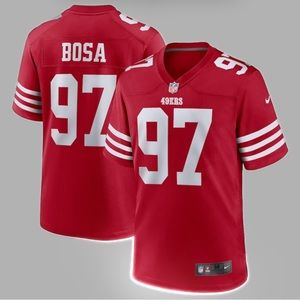 COPY - NFL Team Jersey Nick Bosa San Francisco 49ers Nike Player Game Jersey - …